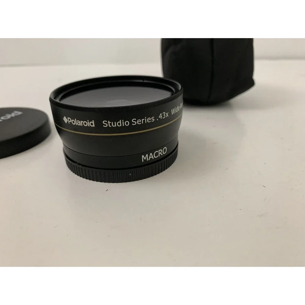 Polaroid Studio Series .43x Wide Angle Macro Lens & Case